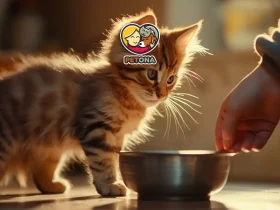 تغذیه بچه گربه یک روزه